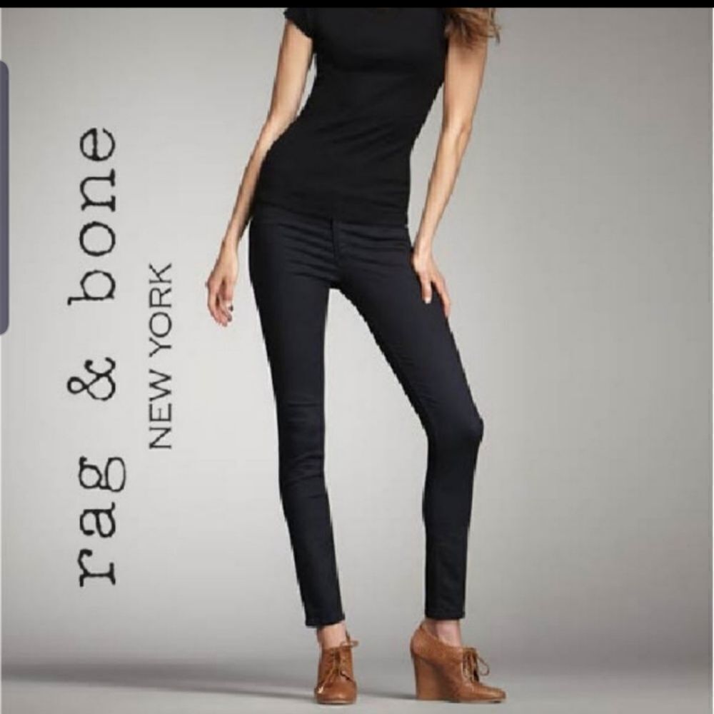 Rag&Bone legging midnight dark blue jeans sz 26